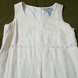 Jessica Howard Long Linen Dress